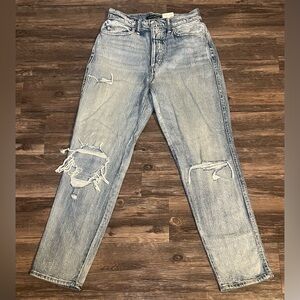 Lucky Brand high rise mom jeans size 6